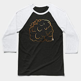 Golden Sheep behind Baseball T-Shirt